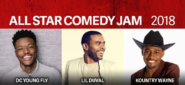 All Star Comedy Jam 2018 logo