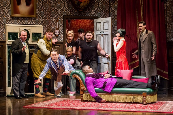 The Play That Goes Wrong National Tour. Photo by Jeremy Daniel