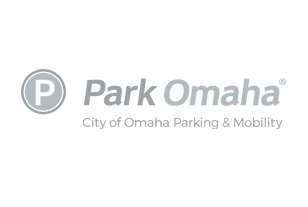 The Park Omaha logo featuring the brand name in bold text on a light background.