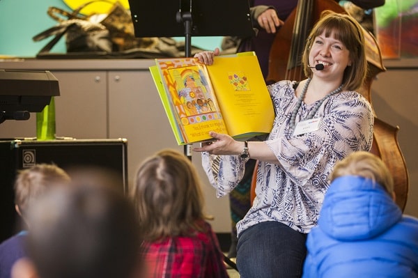 WeBop Family Jazz Party February 2018 at the Omaha Children’s Museum