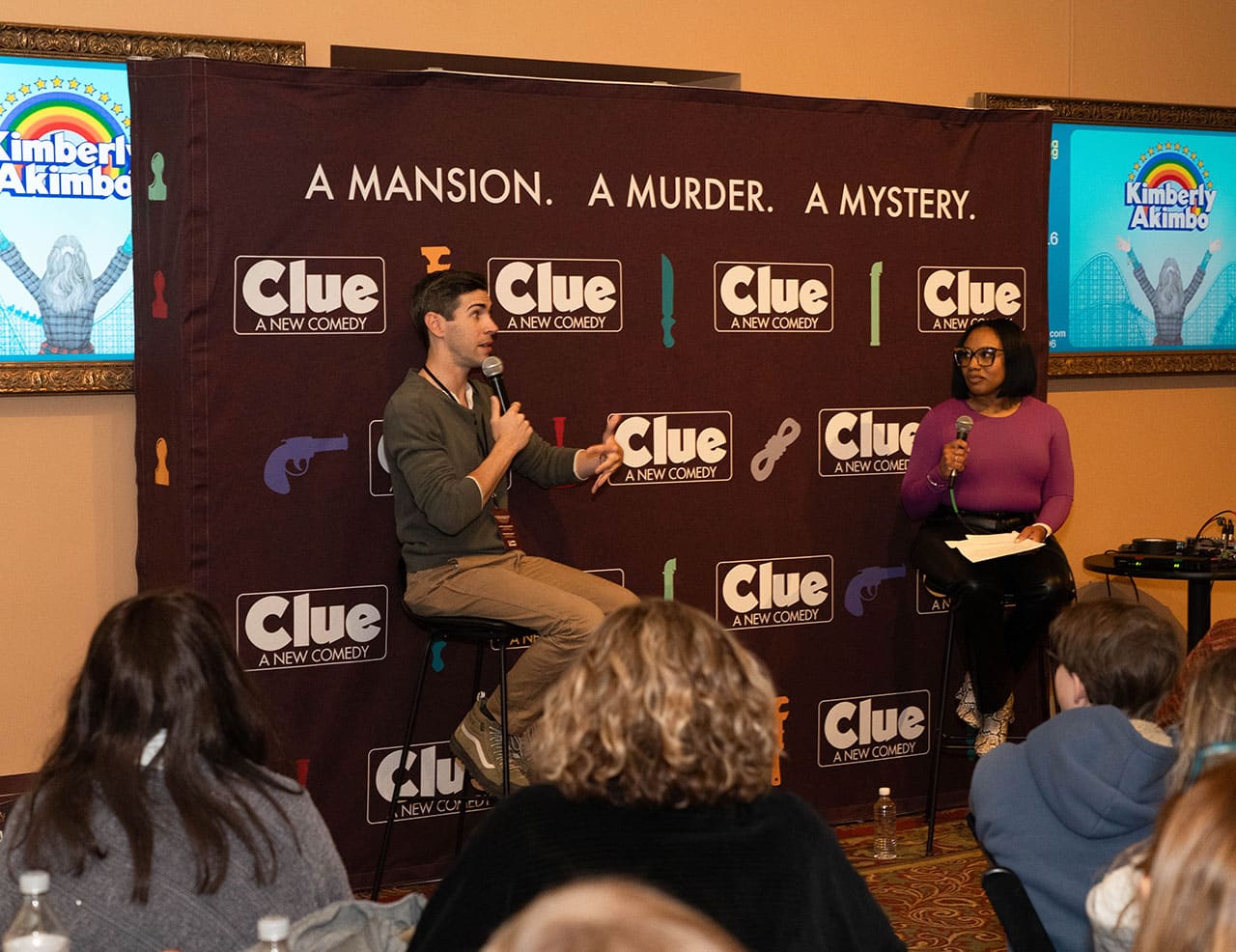 Lunch and Learn for super subscribers with CLUE cast members