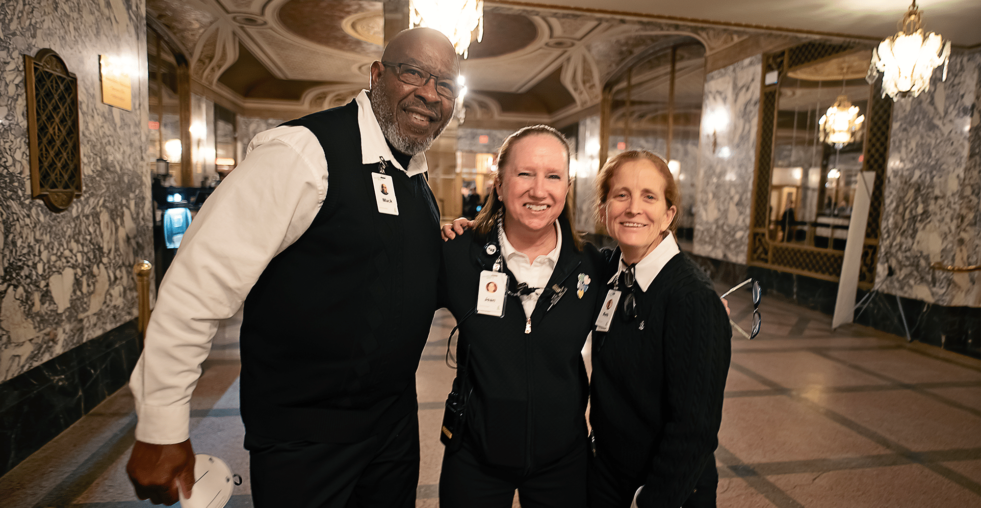 Volunteers at the Orpheum